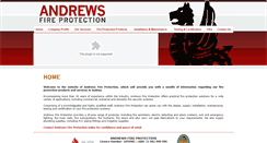 Desktop Screenshot of andrewsfireprotection.com.au